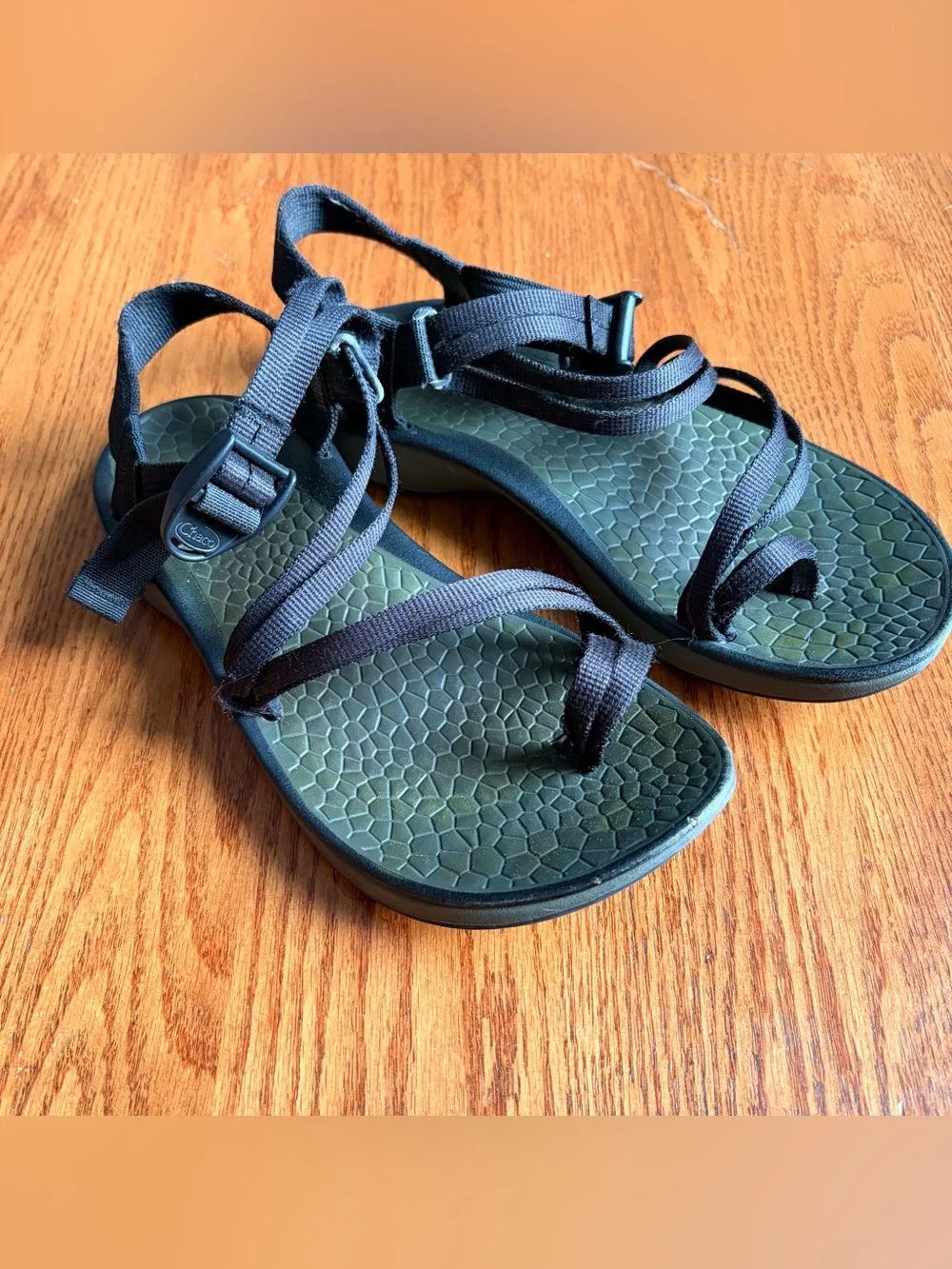 Chaco Women's Black Strap Sandals Size 7